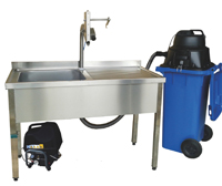 Schlachthilfe-Standgerät