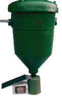 Modell Intervall with 95 l hopper and tube holder