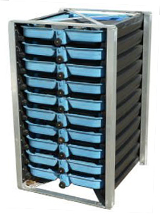 Vertical Incubator with 10 trays