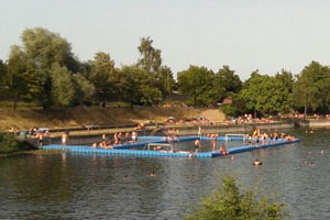 Wasserballfeld